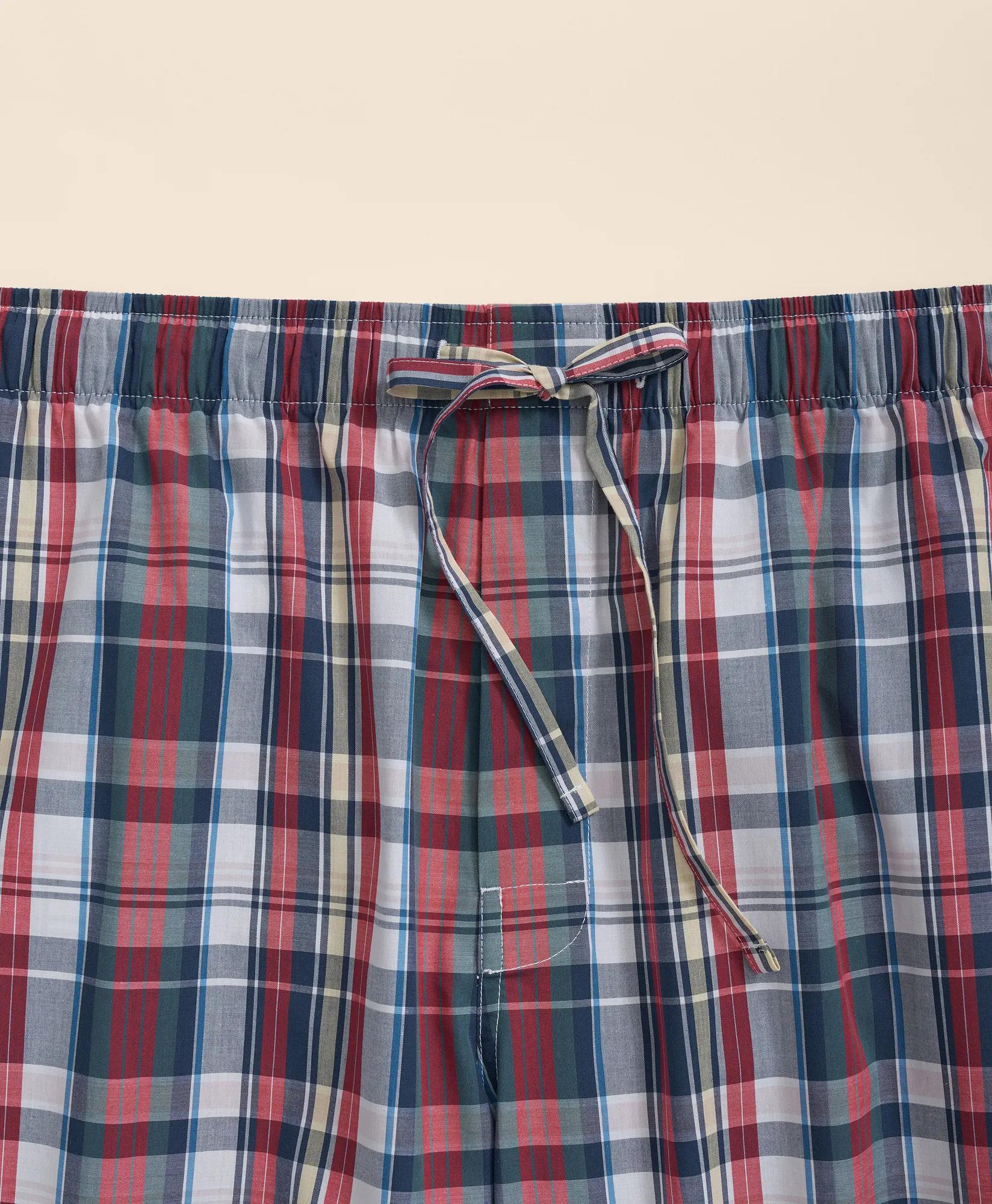 Cotton Madras Lounge Pants