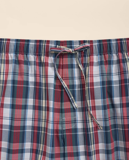Cotton Madras Lounge Pants, image 2