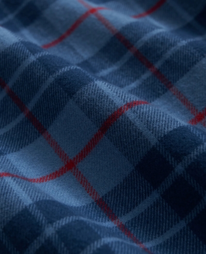 Cotton Flannel Plaid Pajamas, image 4