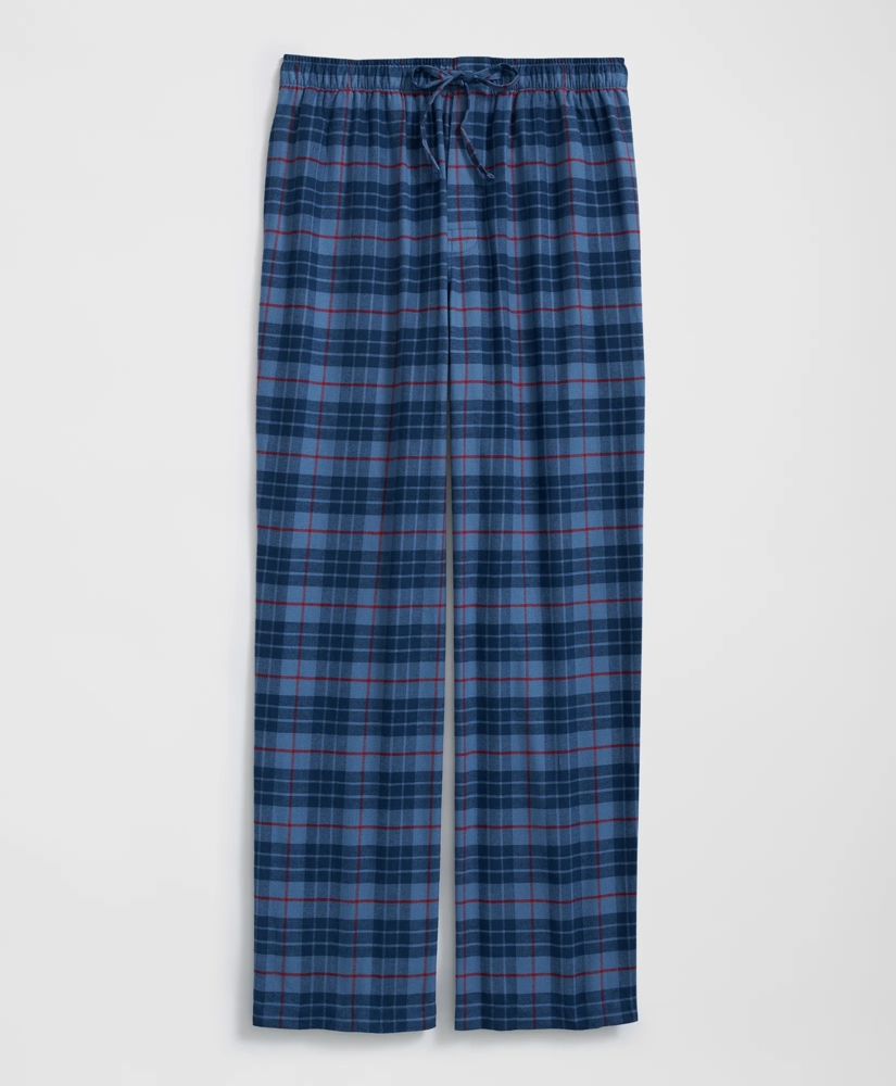 Cotton Flannel Plaid Pajamas, image 5