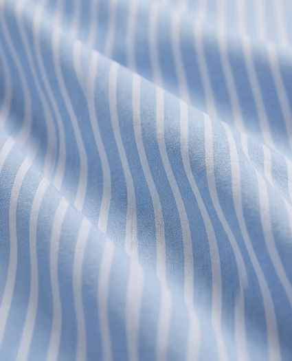 Cotton Broadcloth Striped Nightshirt, image 3