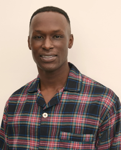Cotton Flannel Tartan Pajamas, image 2