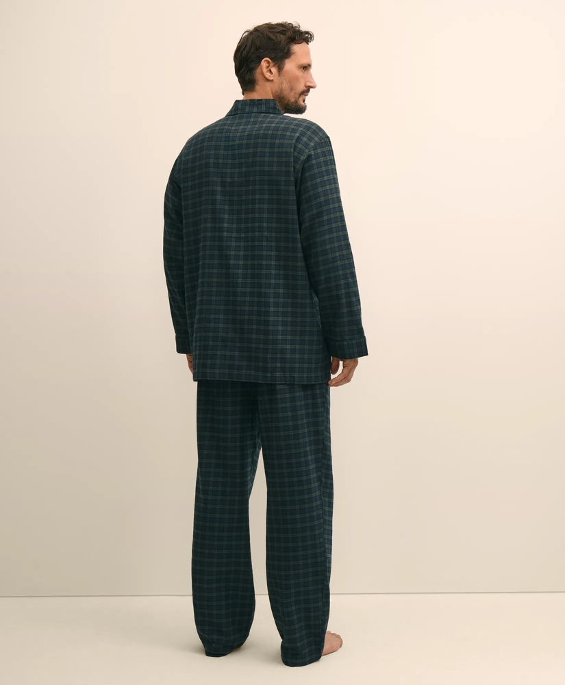 Cotton Broadcloth Tartan Pajamas, image 3