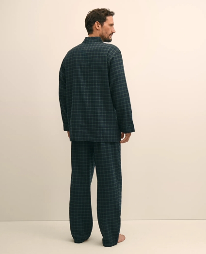 Cotton Broadcloth Tartan Pajamas, image 3