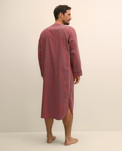 Cotton Broadcloth Royal Stewart Tartan Nightshirt, image 3
