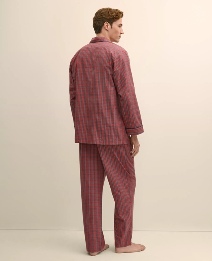 Cotton Broadcloth Tartan Pajamas, image 3