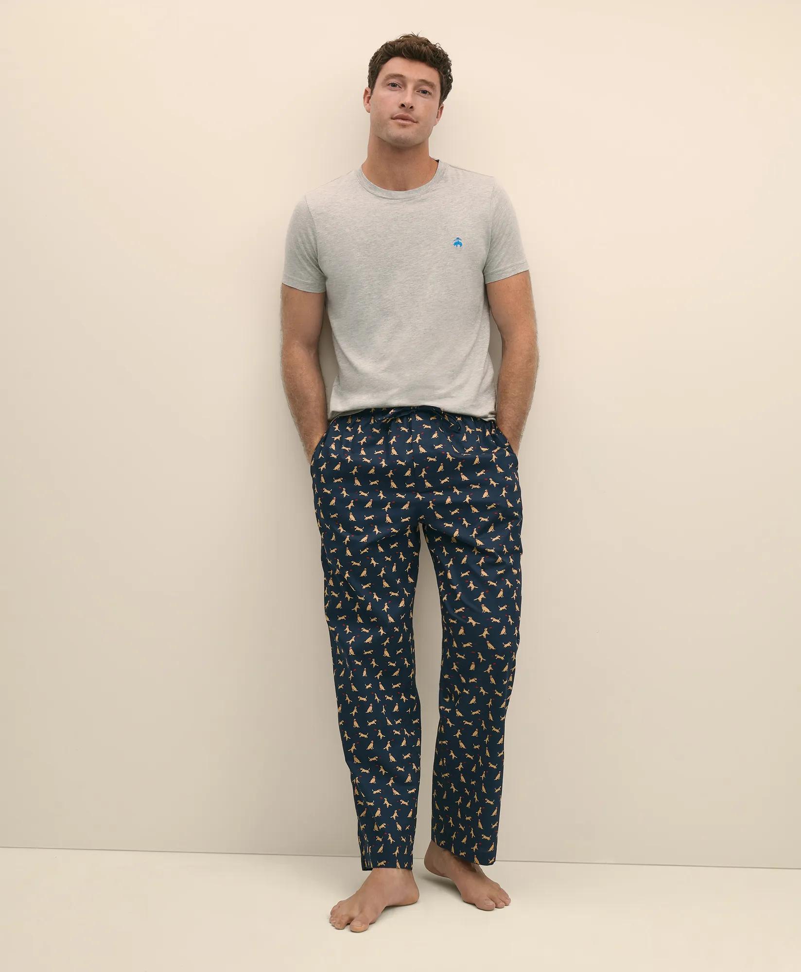 Cotton Broadcloth Frisbee Dog Lounge Pants primary