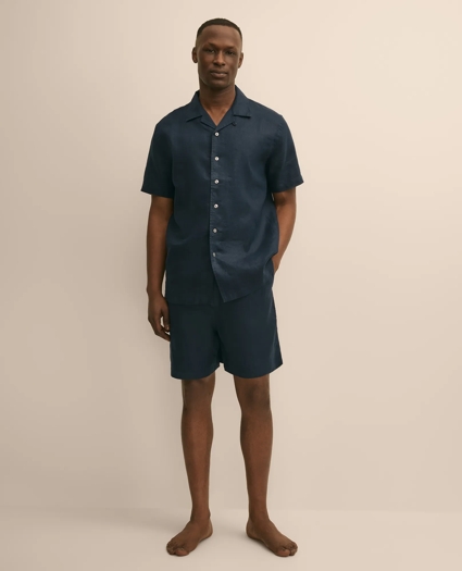 Linen Short Pajamas, image 1