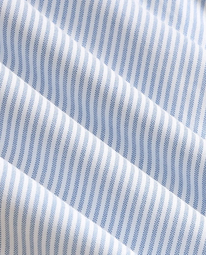 Cotton Oxford Stripe Lounge Shorts, image 8