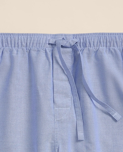 Cotton Oxford Lounge Shorts, image 2
