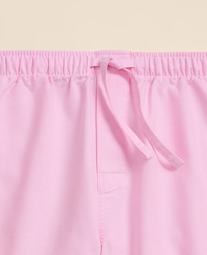 Cotton Oxford Lounge Shorts, image 6