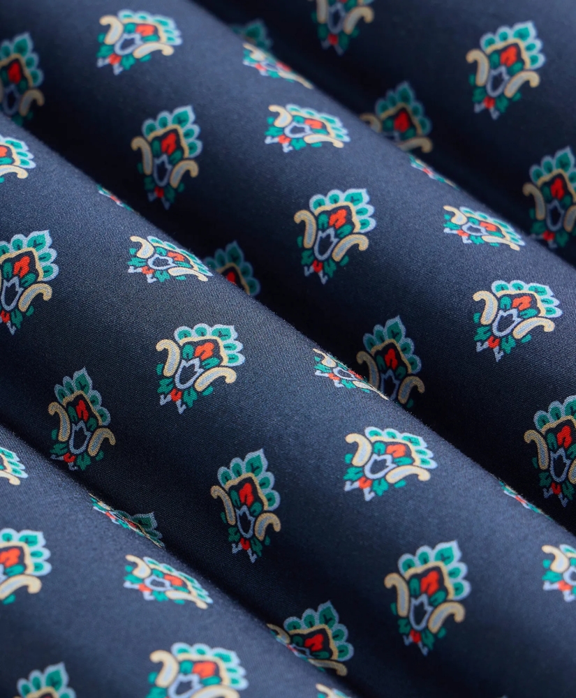 Cotton Broadcloth Foulard Pajamas, image 4
