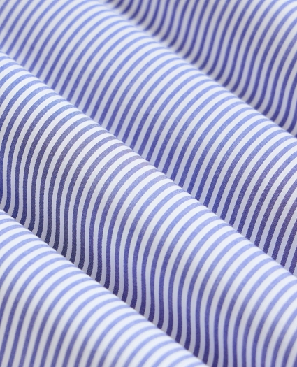 Cotton Broadcloth Striped Robe, image 7