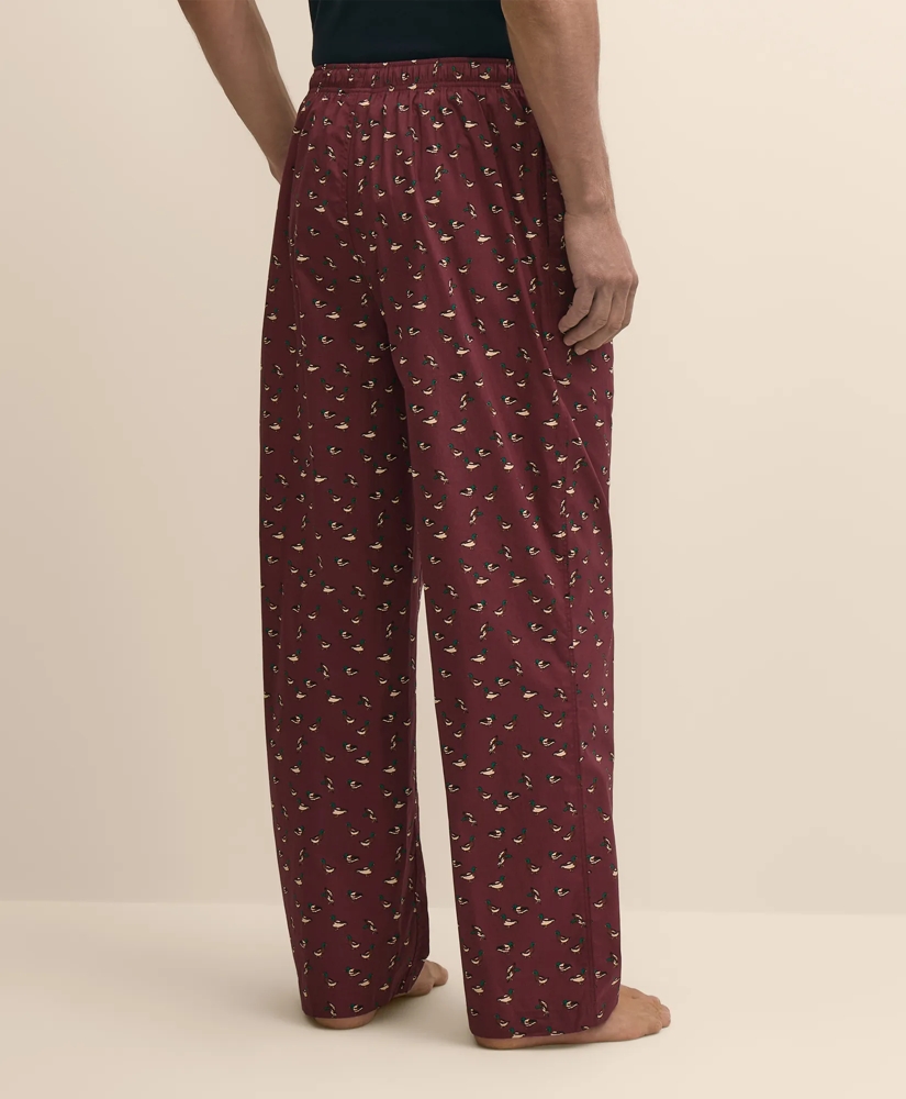Cotton Broadcloth Mallard Lounge Pants, image 3