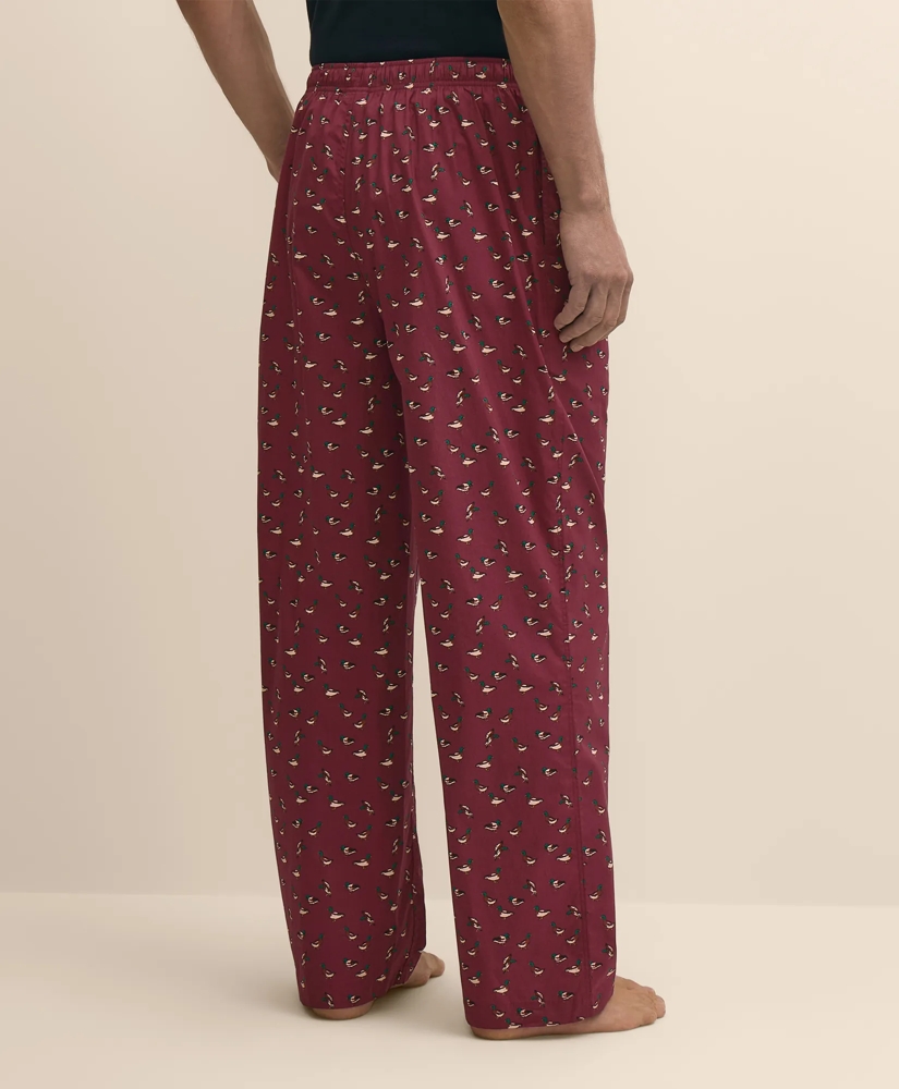 Cotton Broadcloth Mallard Lounge Pants, image 3