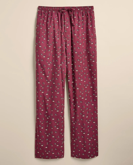 Cotton Broadcloth Mallard Lounge Pants, image 5