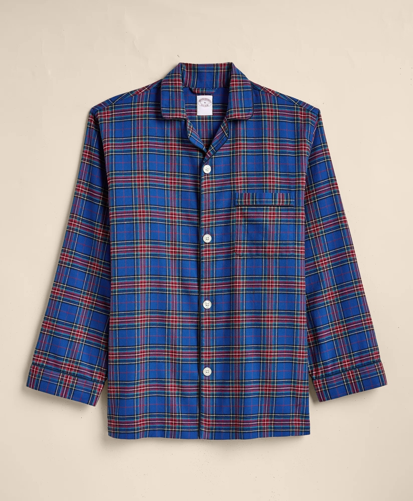 Cotton Flannel Plaid Pajama Set, image 5