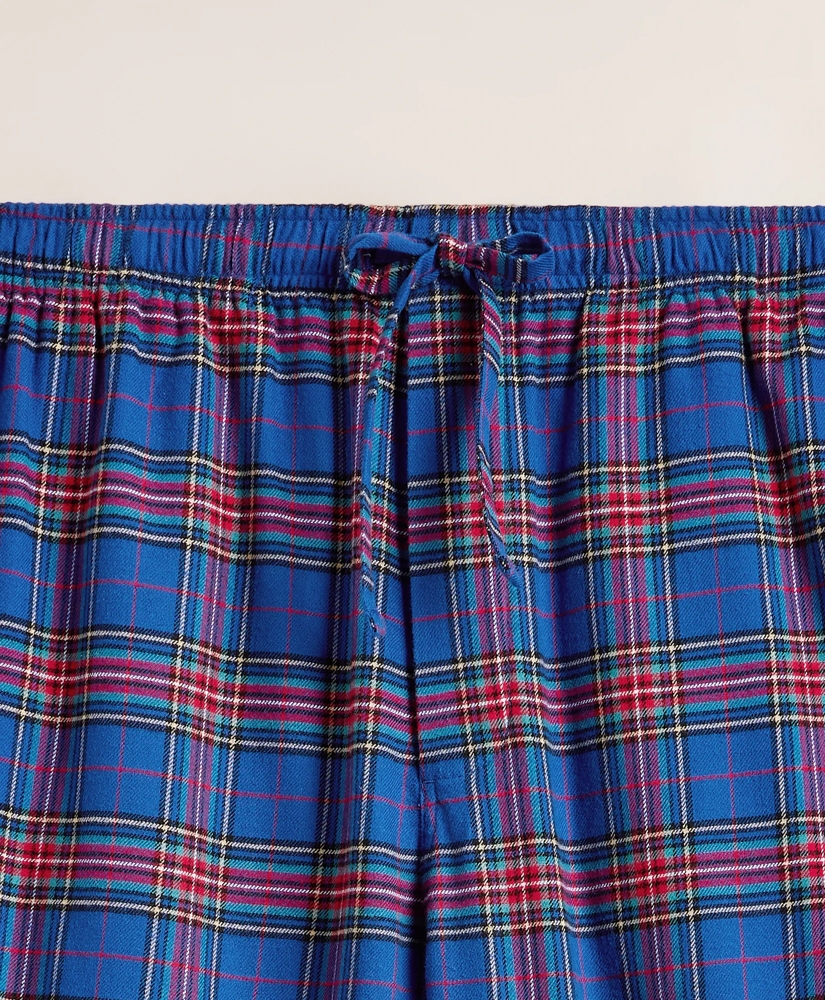 Cotton Flannel Plaid Pajama Set, image 8