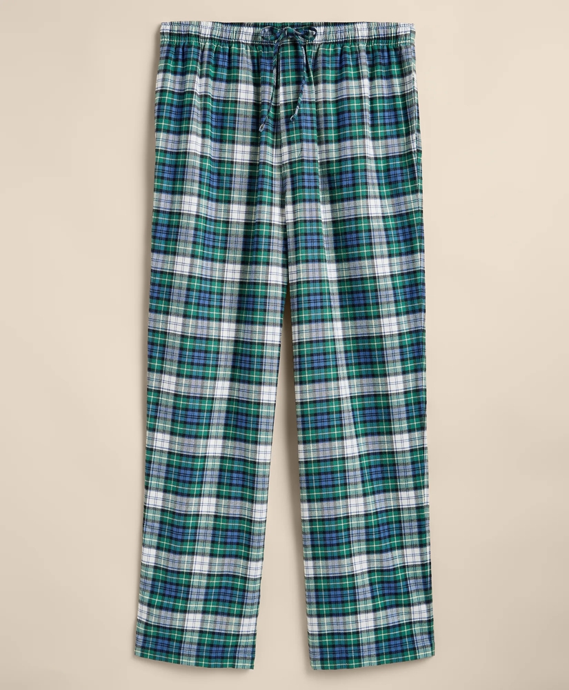 Cotton Flannel Plaid Pajama Set, image 7