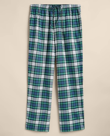 Cotton Flannel Plaid Pajama Set, image 7