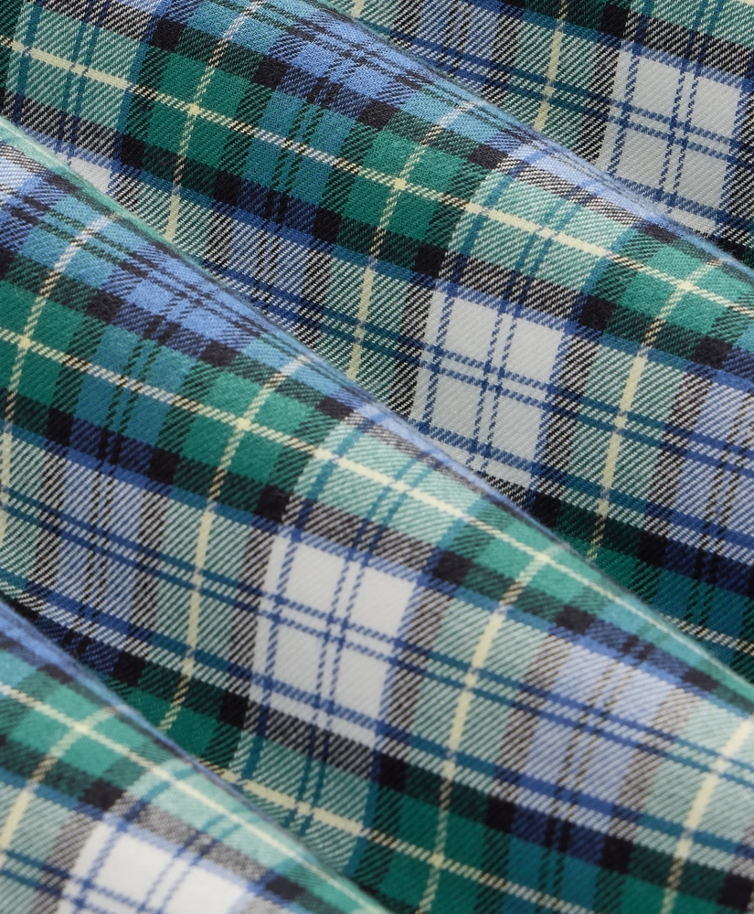Cotton Flannel Plaid Pajama Set, image 9
