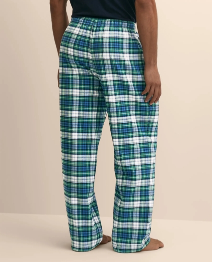 Cotton Flannel Plaid Lounge Pants, image 5
