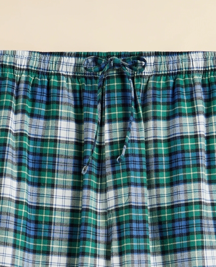 Cotton Flannel Plaid Lounge Pants, image 6
