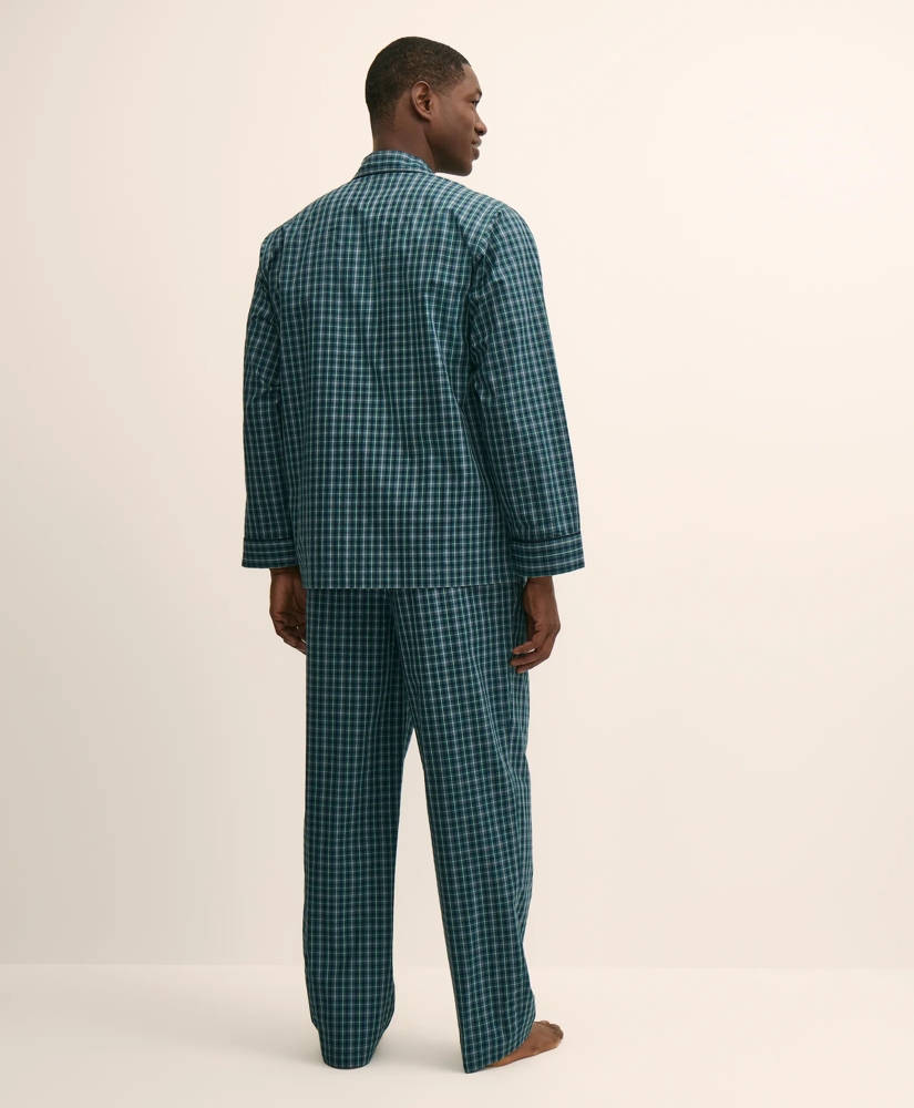 Cotton Broadcloth Tartan Pajamas, image 3