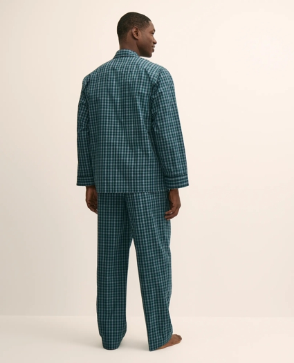 Cotton Broadcloth Tartan Pajamas, image 3