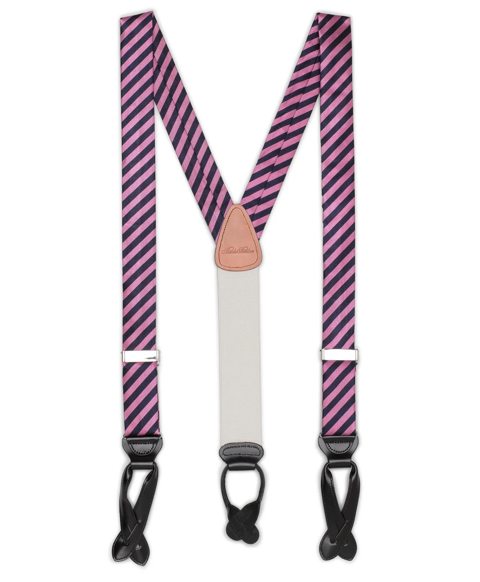 Diagonal Stripe Suspenders, image 1
