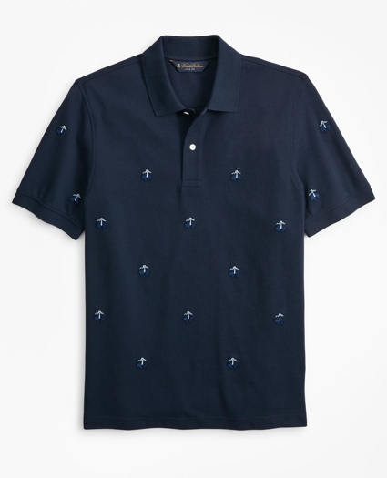 Slim Fit Embroidered Golden Fleece® Polo Shirt, image 1