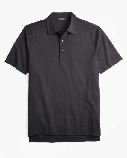 Premium Extra-Fine Supima® Cotton Pique Short-Sleeve Polo Shirt, image 2