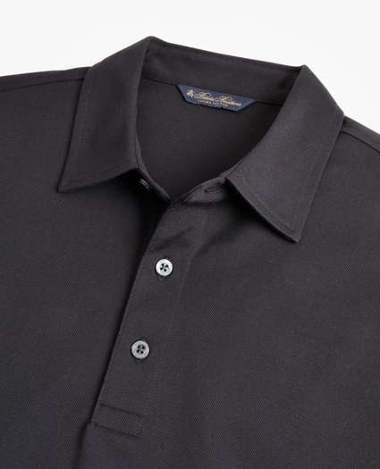 Premium Extra-Fine Supima® Cotton Pique Short-Sleeve Polo Shirt, image 3