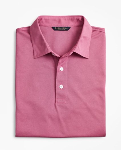 Premium Extra-Fine Supima&reg; Cotton Pique Short-Sleeve Polo Shirt, image 2