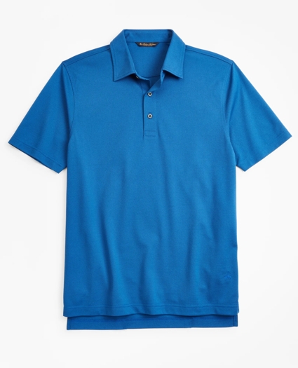 Premium Extra-Fine Supima&reg; Cotton Pique Short-Sleeve Polo Shirt, image 2