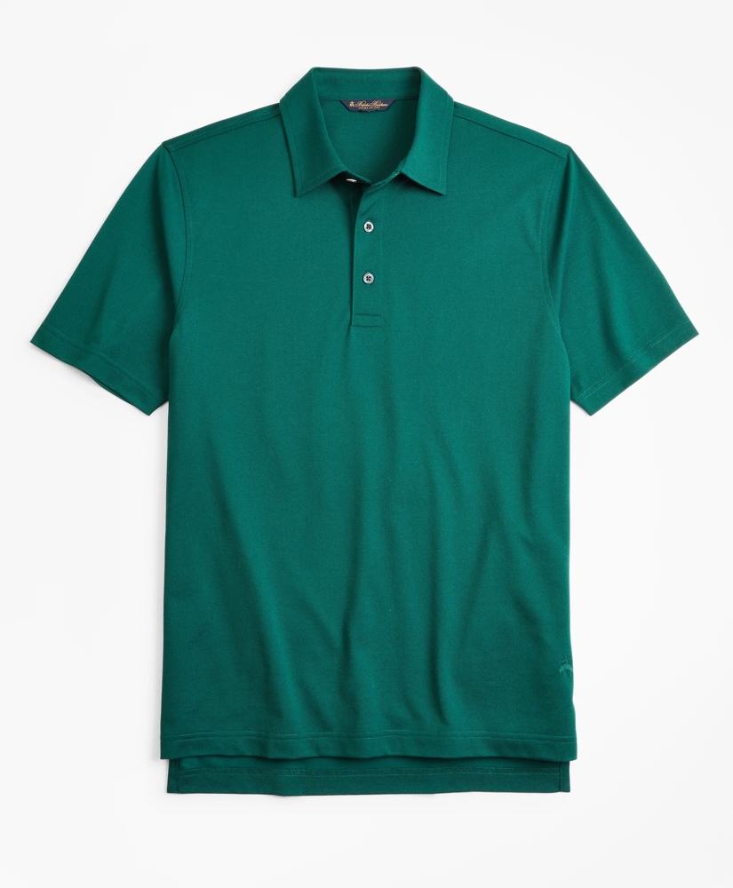 Premium Extra-Fine Supima® Cotton Pique Short-Sleeve Polo Shirt, image 2
