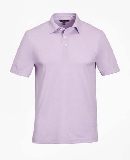 Premium Extra-Fine Supima&reg; Cotton Pique Short-Sleeve Polo Shirt, image 1