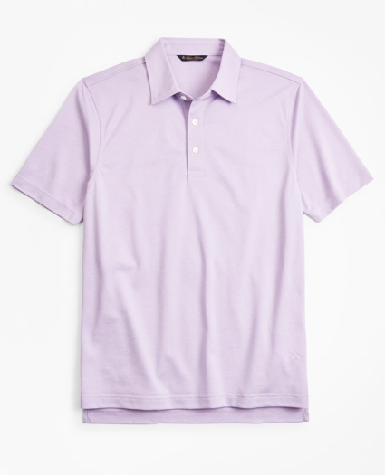 Premium Extra-Fine Supima&reg; Cotton Pique Short-Sleeve Polo Shirt, image 2