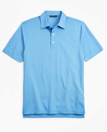 Premium Extra-Fine Supima&reg; Cotton Pique Short-Sleeve Polo Shirt, image 2