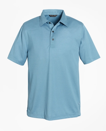 Premium Extra-Fine Supima® Cotton Pique Short-Sleeve Polo Shirt, image 1