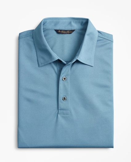 Premium Extra-Fine Supima® Cotton Pique Short-Sleeve Polo Shirt, image 2