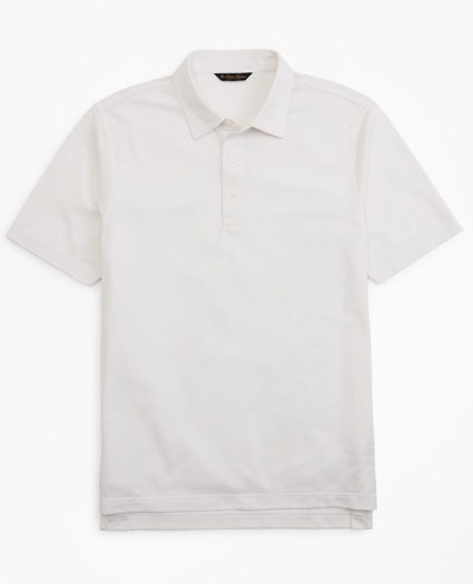 Premium Extra-Fine Supima&reg; Cotton Pique Short-Sleeve Polo Shirt, image 2