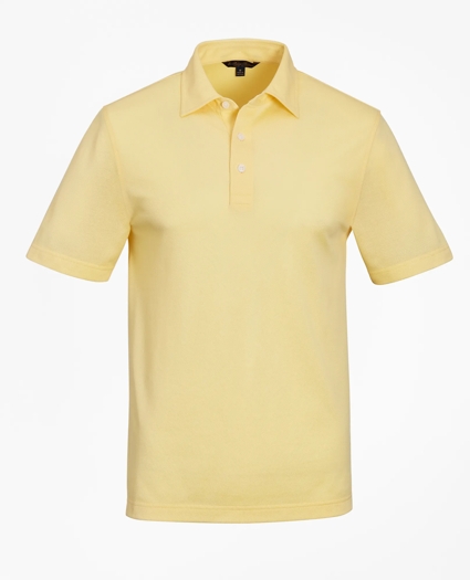 Premium Extra-Fine Supima&reg; Cotton Pique Short-Sleeve Polo Shirt, image 1