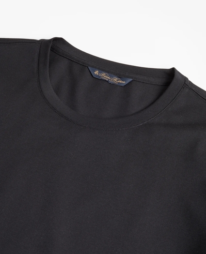 Premium Extra-Fine Supima® Cotton Pique T-Shirt, image 3