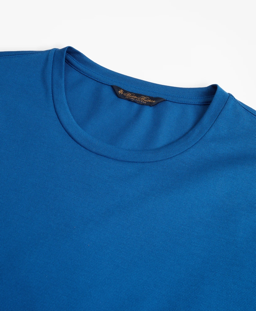 Premium Extra-Fine Supima® Cotton Pique T-Shirt, image 3