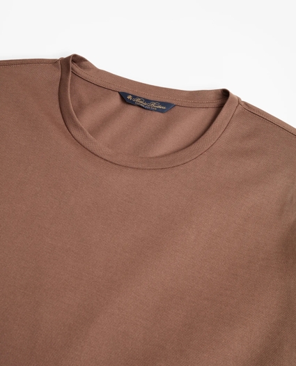 Premium Extra-Fine Supima&reg; Cotton Pique T-Shirt, image 3