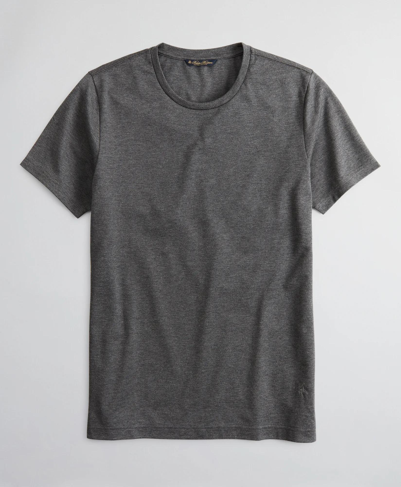 Premium Extra-Fine Supima&reg; Cotton Pique T-Shirt, image 1