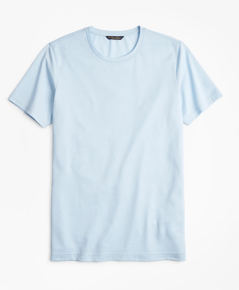 Premium Extra-Fine Supima® Cotton Pique T-Shirt, image 2