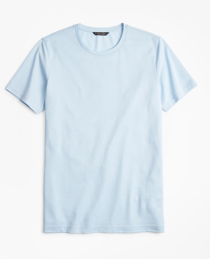 Premium Extra-Fine Supima® Cotton Pique T-Shirt, image 2