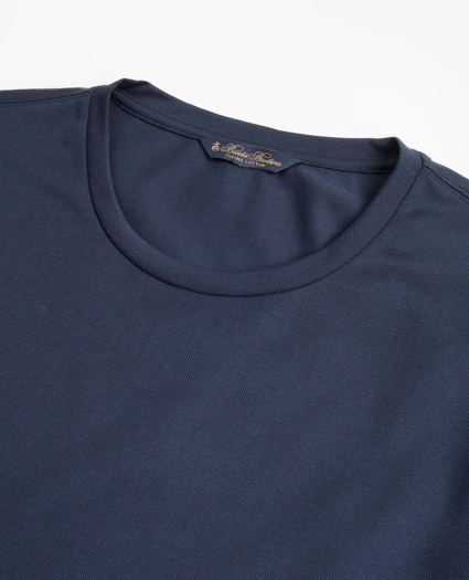 Premium Extra-Fine Supima® Cotton Pique T-Shirt, image 3